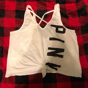 Pink tank top size M